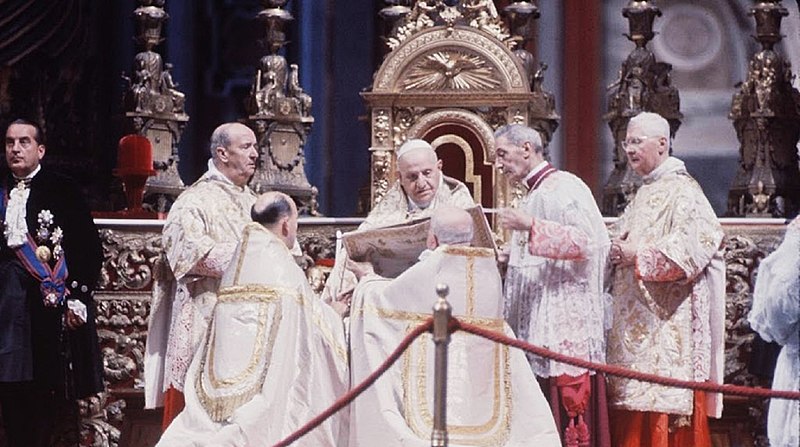Giovanni XXIII durante il Concilio Vaticano II Lothar Wolleh