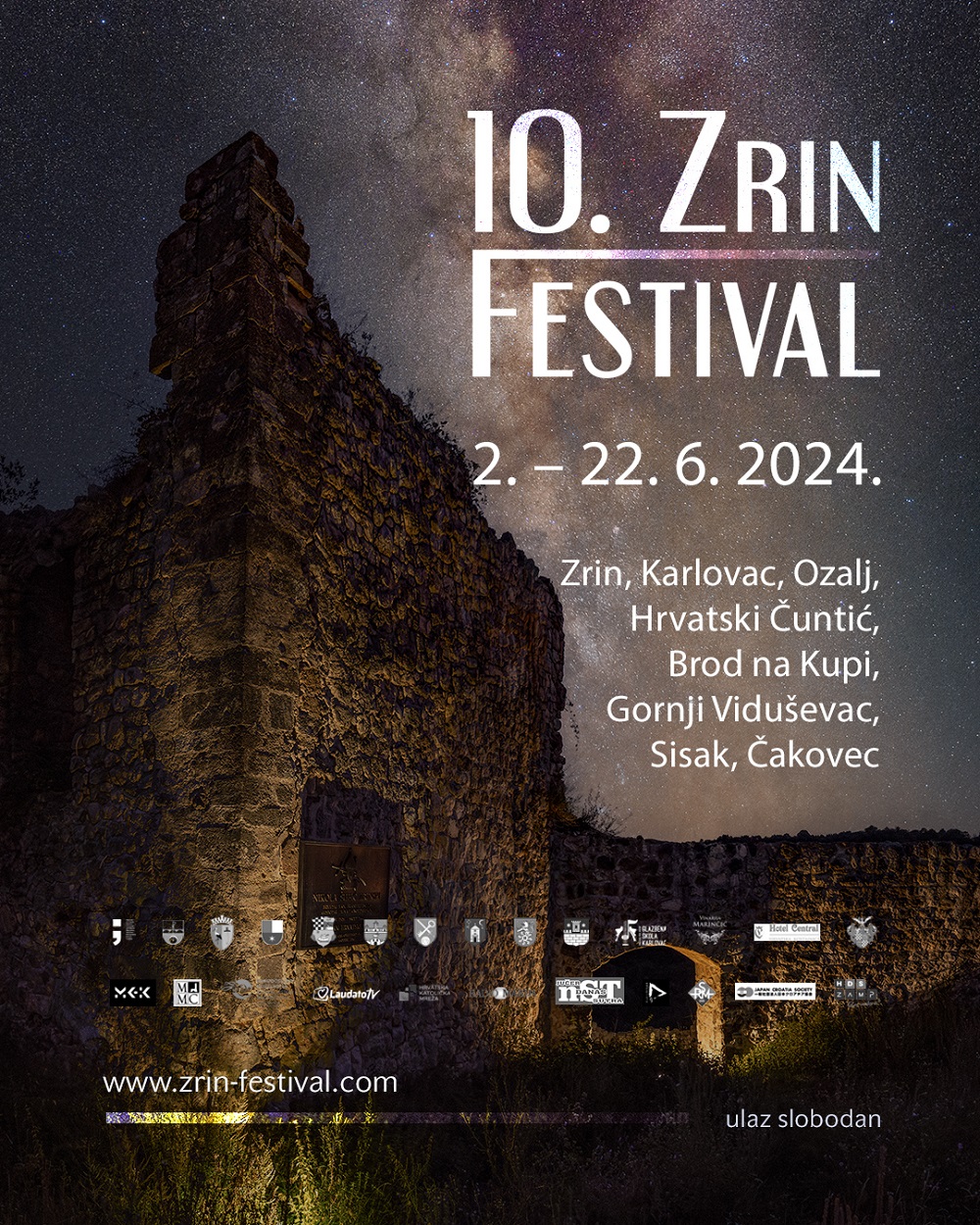 10. Zrin festival 2024 plakat