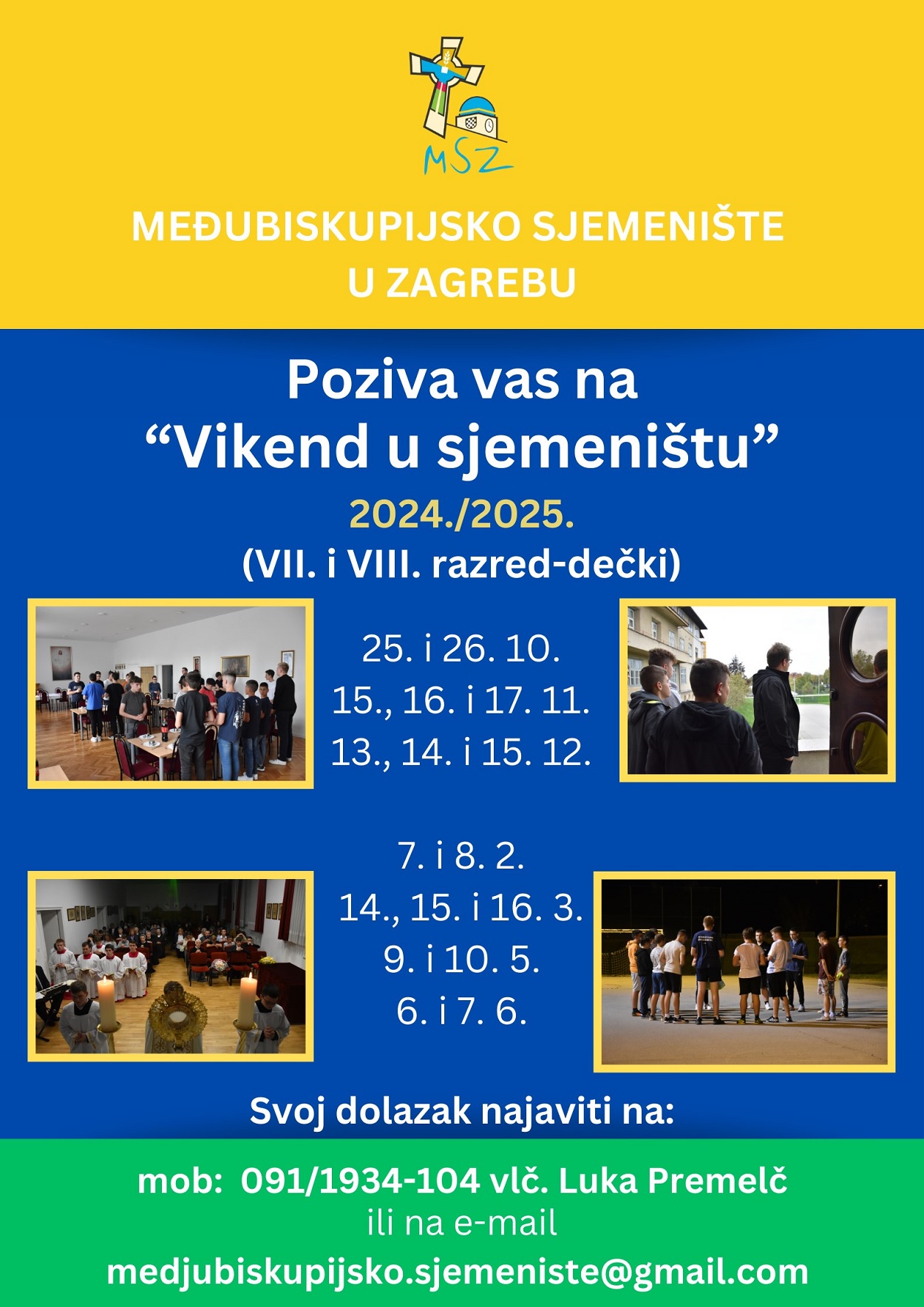 vikend u sjemenistu 2024 plakat