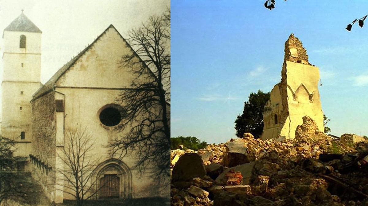 voćin razorena crkva