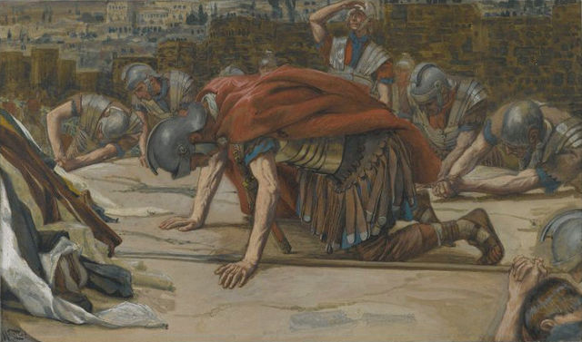 640px Brooklyn Museum The Confession of the Centurion La Confession du Centurion James Tissot