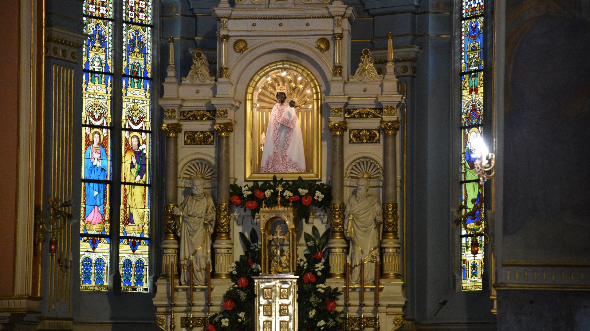 Interior of Basilica of Blessed Virgin Mary Marija Bistrica 03 1