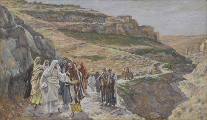Brooklyn Museum Jesus Discourses with His Disciples Jesus sentretient avec ses disciples James Tissot