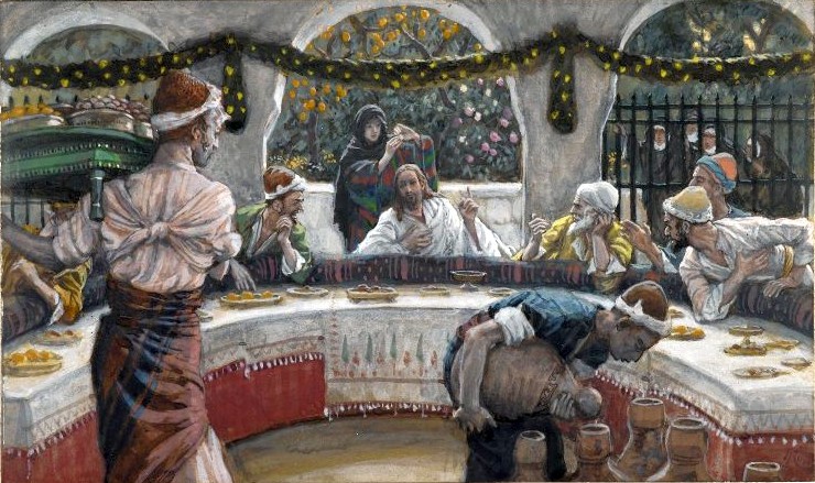 Brooklyn Museum The Meal in the House of the Pharisee Le repas chez le pharisien James Tissot overall