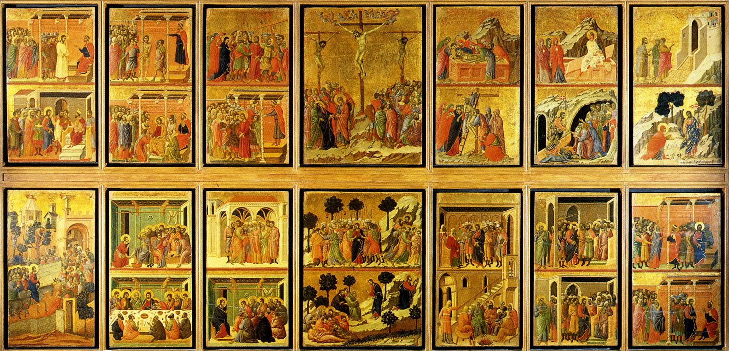 Scenes from the Passion of Christ 141 Duccio 1