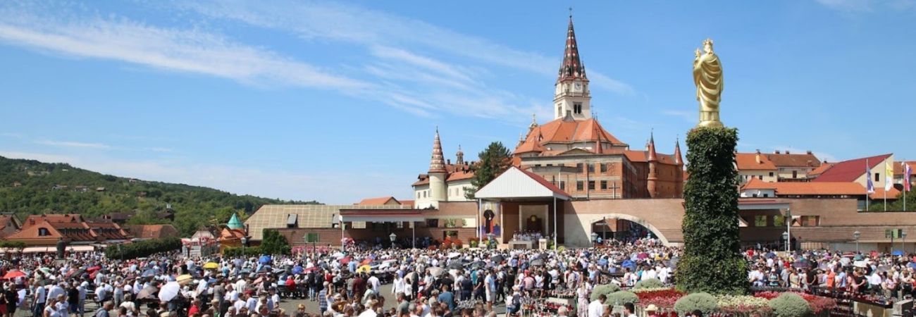 U 11h prenosimo svečano misno slavlje iz svetišta Majke Božje Bistričke