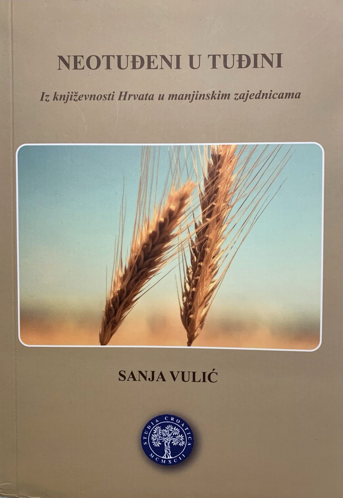 Naslovnica knjige Sanje Vulic