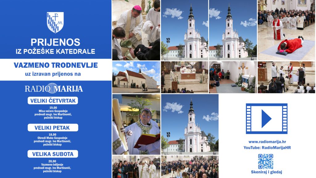 Vazmeno trodnevlje iz požeške Katedrale